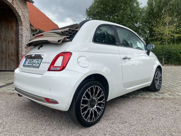 Fiat 500C 1.0i Cabriolet Hybrid Dolcevita Gps/DAB+/BT/PDC/21 Leconte Motors
