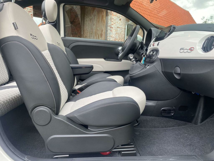 Fiat 500C 1.0i Cabriolet Hybrid Dolcevita Gps/DAB+/BT/PDC/21 Leconte Motors