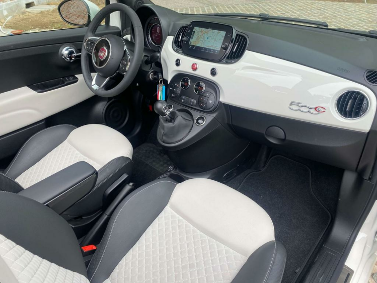 Fiat 500C 1.0i Cabriolet Hybrid Dolcevita Gps/DAB+/BT/PDC/21 Leconte Motors