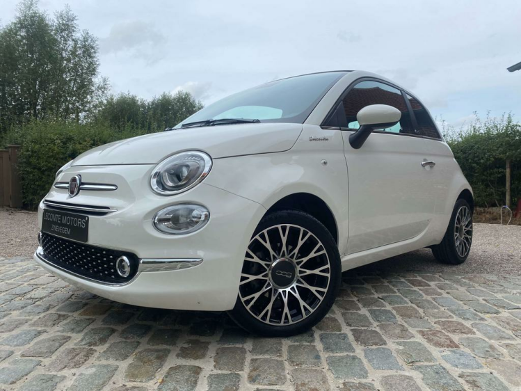 Fiat 500C 1.0i Cabriolet Hybrid Dolcevita Gps/DAB+/BT/PDC/21 Leconte Motors