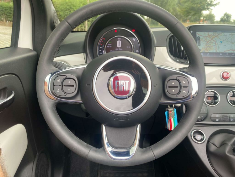 Fiat 500C 1.0i Cabriolet Hybrid Dolcevita Gps/DAB+/BT/PDC/21 Leconte Motors