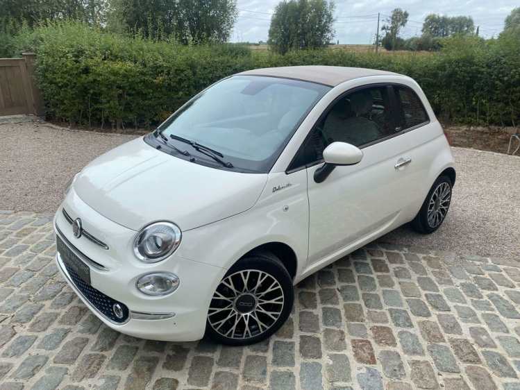 Fiat 500C 1.0i Cabriolet Hybrid Dolcevita Gps/DAB+/BT/PDC/21 Leconte Motors