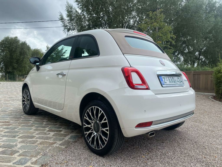 Fiat 500C 1.0i Cabriolet Hybrid Dolcevita Gps/DAB+/BT/PDC/21 Leconte Motors