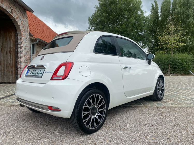 Fiat 500C 1.0i Cabriolet Hybrid Dolcevita Gps/DAB+/BT/PDC/21 Leconte Motors