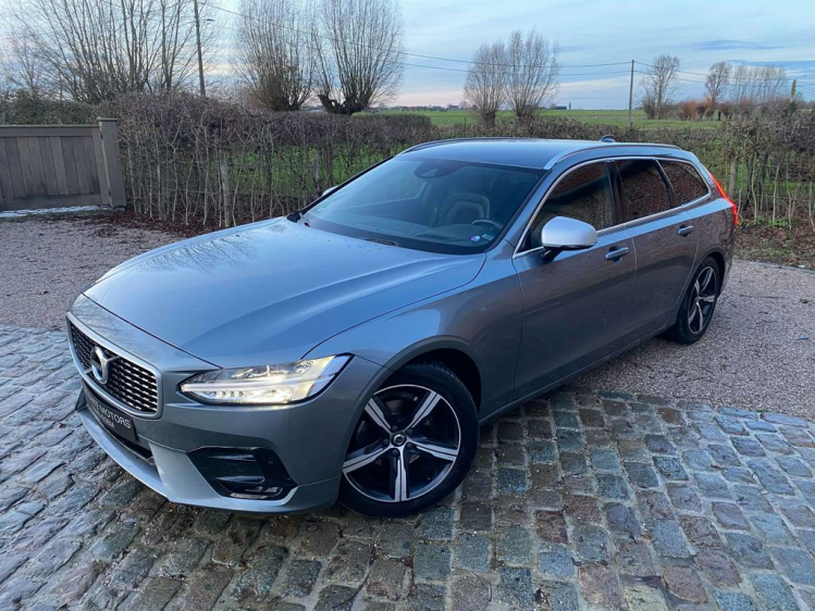 Volvo V90 2.0 D3 R-Design Geartronic LED/Gps/Head-Up/Leder! Leconte Motors