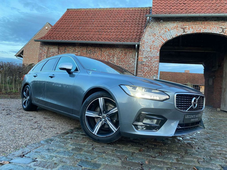 Volvo V90 2.0 D3 R-Design Geartronic LED/Gps/Head-Up/Leder! Leconte Motors