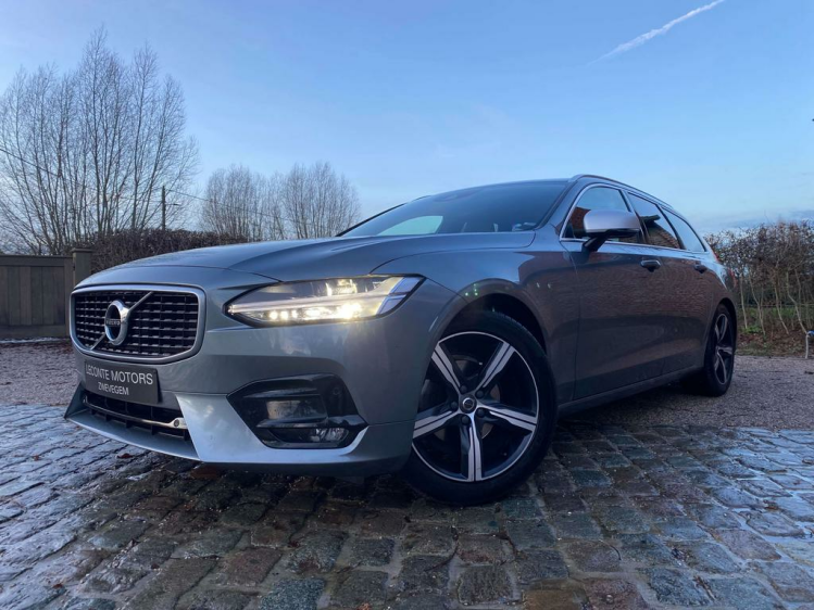 Volvo V90 2.0 D3 R-Design Geartronic LED/Gps/Head-Up/Leder! Leconte Motors
