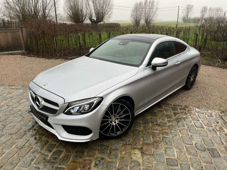 Mercedes-Benz C 220 dA Coupé AMG-PACK Panodak/Leder/Gps/Camera/HUD! Leconte Motors