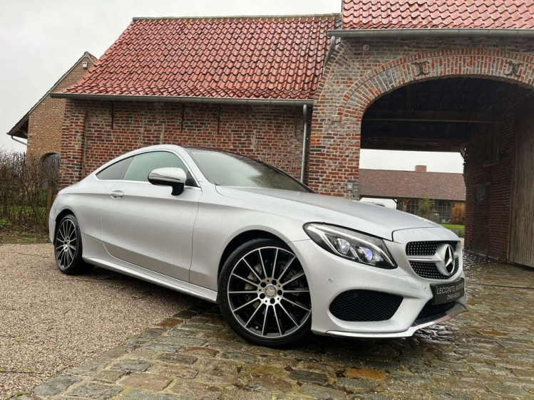 Mercedes-Benz C 220 dA Coupé AMG-PACK Panodak/Leder/Gps/Camera/HUD! Leconte Motors