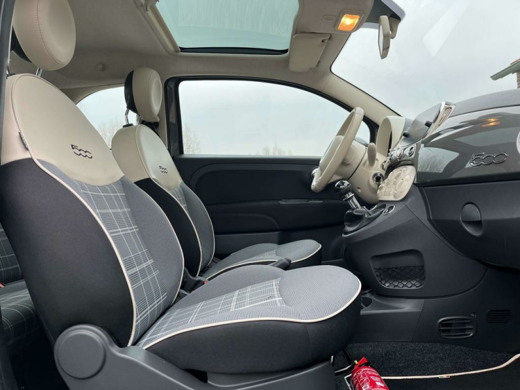 Fiat 500 1.2i Lounge Gps/Panodak/Cruise/PDC/DAB+/Bluetooth! Leconte Motors
