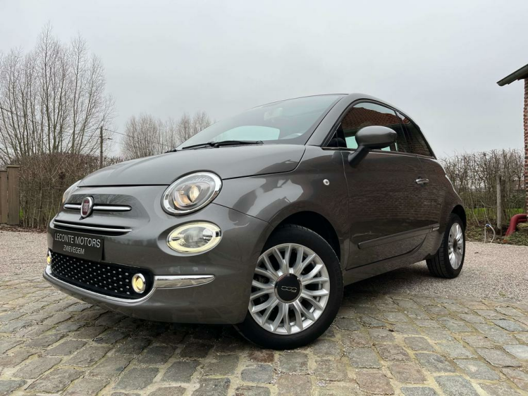 Fiat 500 1.2i Lounge Gps/Panodak/Cruise/PDC/DAB+/Bluetooth! Leconte Motors