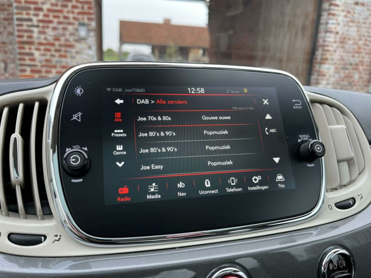 Fiat 500 1.2i Lounge Gps/Panodak/Cruise/PDC/DAB+/Bluetooth! Leconte Motors