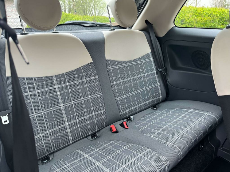 Fiat 500 1.2i Lounge Leder/Navigatie/DAB+/PDC/USB/Airco...! Leconte Motors