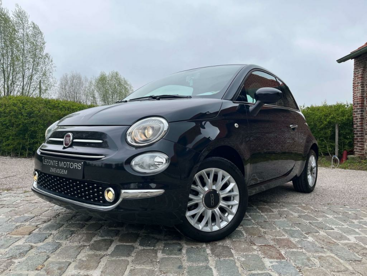 Fiat 500 1.2i Lounge Leder/Navigatie/DAB+/PDC/USB/Airco...! Leconte Motors