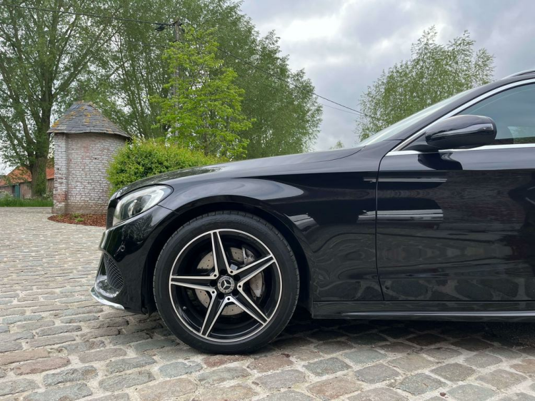 Mercedes-Benz C 160 Break AMG-Pack LED/Gps/Leder/Camera/Zetelverwarm! Leconte Motors