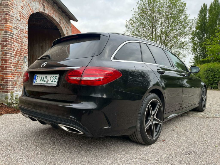 Mercedes-Benz C 160 Break AMG-Pack LED/Gps/Leder/Camera/Zetelverwarm! Leconte Motors