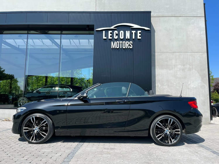 BMW 218 Cabriolet 30.000km Full-LED/Leder/Gps/BLTH/PDC/... Leconte Motors