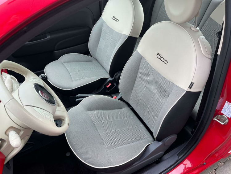 Fiat 500 1.2i Lounge 60.823km Airco/USB/Alu-Velgen/Garantie Leconte Motors