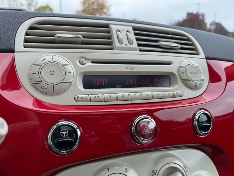 Fiat 500 1.2i Lounge 60.823km Airco/USB/Alu-Velgen/Garantie Leconte Motors