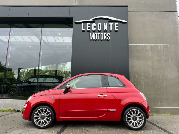 Fiat 500 1.2i Lounge 60.823km Airco/USB/Alu-Velgen/Garantie Leconte Motors