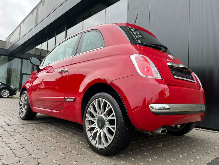 Fiat 500 1.2i Lounge 60.823km Airco/USB/Alu-Velgen/Garantie Leconte Motors