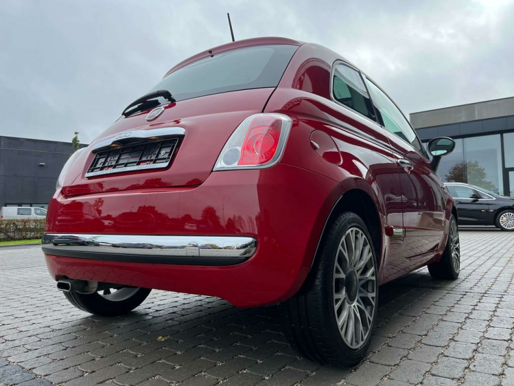 Fiat 500 1.2i Lounge 60.823km Airco/USB/Alu-Velgen/Garantie Leconte Motors