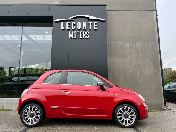 Fiat 500 1.2i Lounge 60.823km Airco/USB/Alu-Velgen/Garantie Leconte Motors