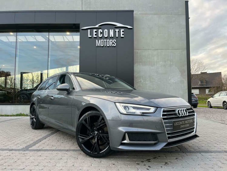 Audi A4 30 TDi S tronic LED-Matrix/Lederen-Sportzetels/GPS Leconte Motors