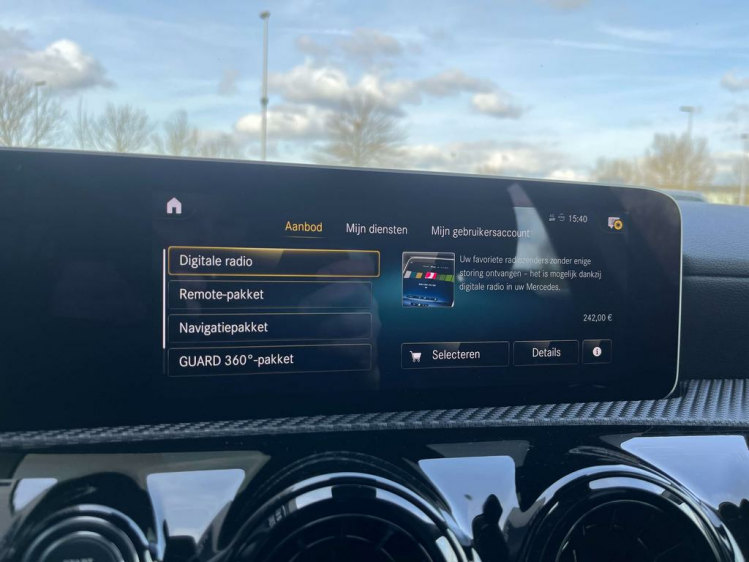 Mercedes-Benz A 160 160i 15.000km Widescreen/Gps/Camera/PDC/Cruise/... Leconte Motors