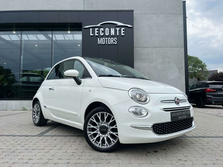 Fiat 500 1.2i Lounge Panodak/Leder/Gps/Cruise/PDC/DAB+...!! Leconte Motors