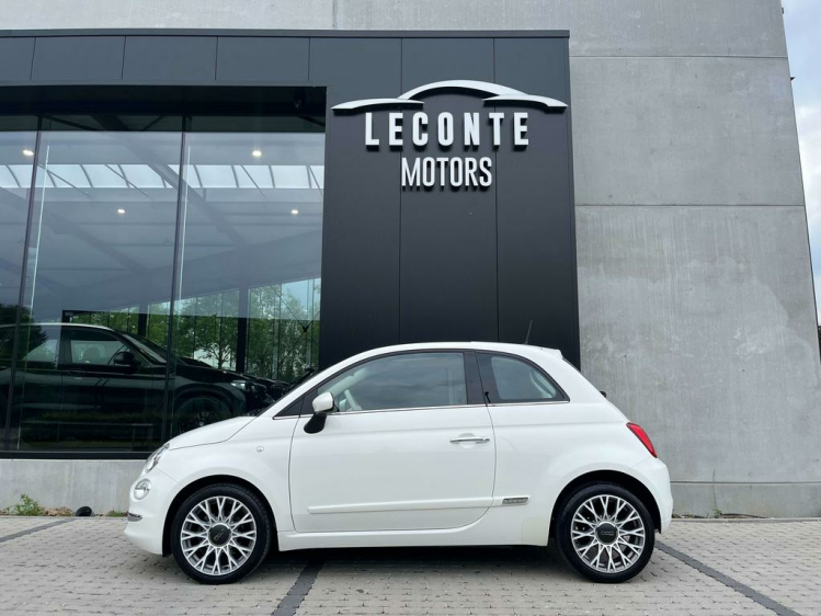 Fiat 500 1.2i Lounge Panodak/Leder/Gps/Cruise/PDC/DAB+...!! Leconte Motors