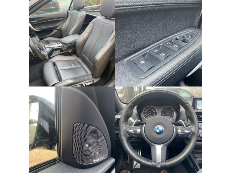BMW 220 220iAs Cabriolet M-Pack 30.000km Full-Option...!! Leconte Motors