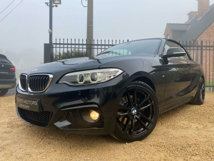 BMW 220 220iAs Cabriolet M-Pack 30.000km Full-Option...!! Leconte Motors