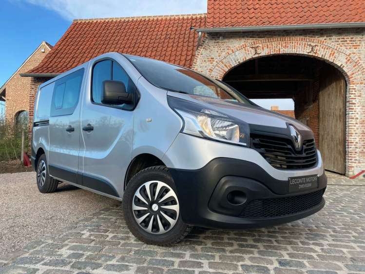Renault Trafic 1.6 dCi Lichte Vr. Dubbele Cabine 6-zitpl/Gps/PDC! Leconte Motors