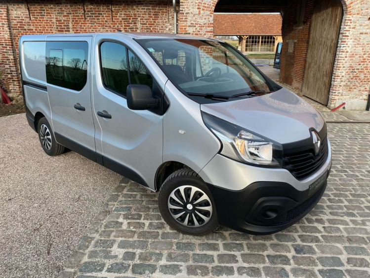 Renault Trafic 1.6 dCi Lichte Vr. Dubbele Cabine 6-zitpl/Gps/PDC! Leconte Motors