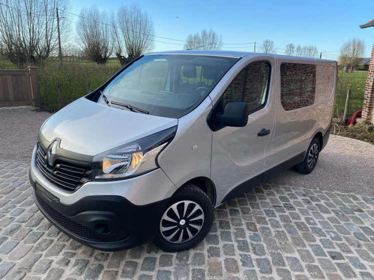 Renault Trafic 1.6 dCi Lichte Vr. Dubbele Cabine 6-zitpl/Gps/PDC! Leconte Motors