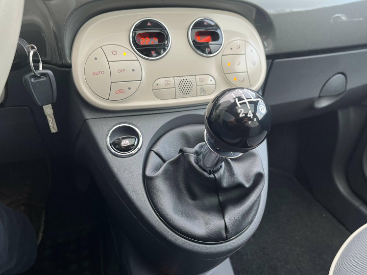 Fiat 500 500 1.2i Leder/Panodak/GPS/Bluetooth/Alu-Velgen/.. Leconte Motors