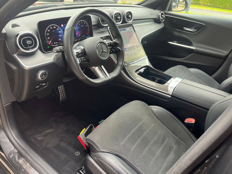 Mercedes-Benz C 180 DCT Break AMG-Pack Leder/Virtual/Sfeerverlichting/Carplay Leconte Motors