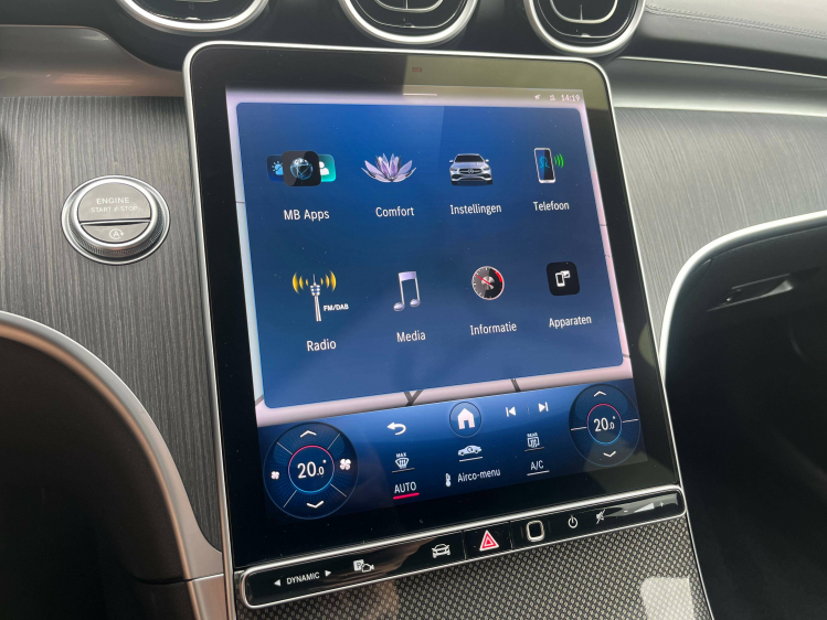 Mercedes-Benz C 180 DCT Break AMG-Pack Leder/Virtual/Sfeerverlichting/Carplay Leconte Motors