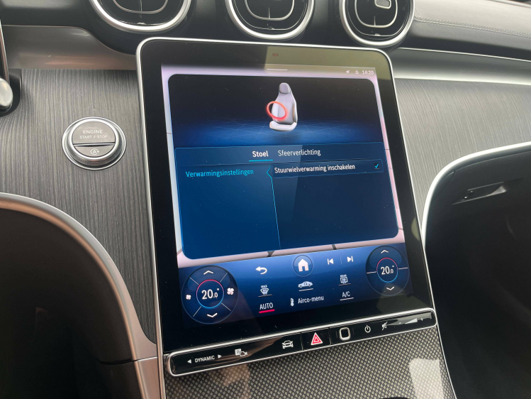 Mercedes-Benz C 180 DCT Break AMG-Pack Leder/Virtual/Sfeerverlichting/Carplay Leconte Motors