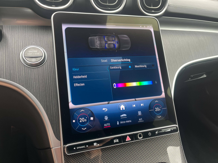 Mercedes-Benz C 180 DCT Break AMG-Pack Leder/Virtual/Sfeerverlichting/Carplay Leconte Motors