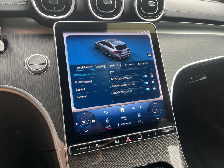 Mercedes-Benz C 180 DCT Break AMG-Pack Leder/Virtual/Sfeerverlichting/Carplay Leconte Motors