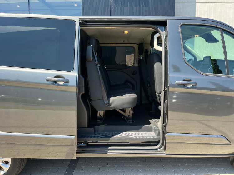 Ford Transit Custom Transit Custom 2.0 TDCi Verlengd Dubbele Cabine/2x Schuifdeur/Trekhaak/...!! Leconte Motors