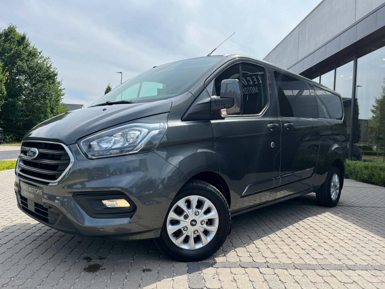 Ford Transit Custom Transit Custom 2.0 TDCi Verlengd Dubbele Cabine/2x Schuifdeur/Trekhaak/...!! Leconte Motors