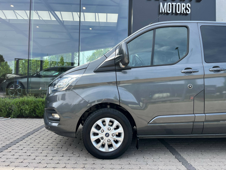 Ford Transit Custom Transit Custom 2.0 TDCi Verlengd Dubbele Cabine/2x Schuifdeur/Trekhaak/...!! Leconte Motors