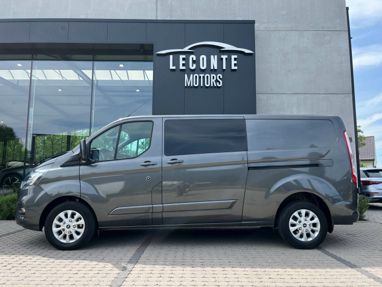 Ford Transit Custom Transit Custom 2.0 TDCi Verlengd Dubbele Cabine/2x Schuifdeur/Trekhaak/...!! Leconte Motors