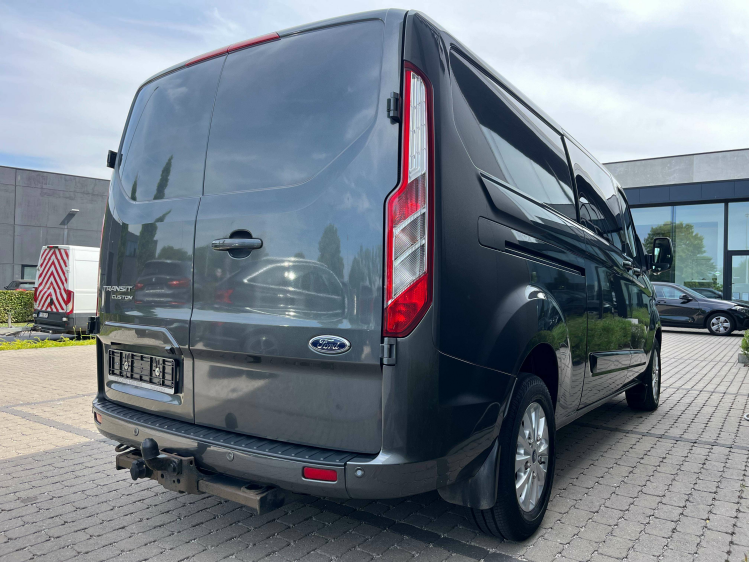 Ford Transit Custom Transit Custom 2.0 TDCi Verlengd Dubbele Cabine/2x Schuifdeur/Trekhaak/...!! Leconte Motors