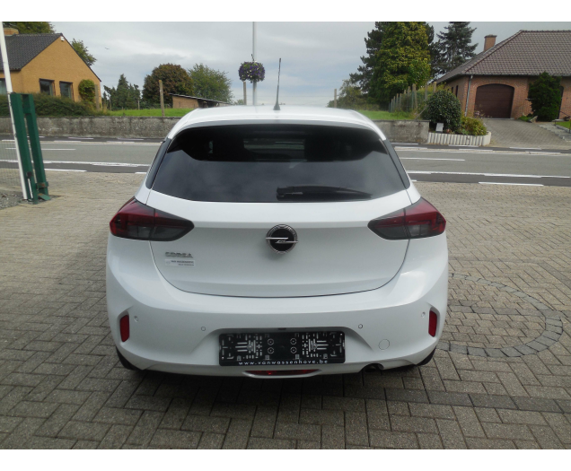 Opel Corsa F 1.2 benz summit white bj. 02/2021 8069 km Garage Van Wassenhove