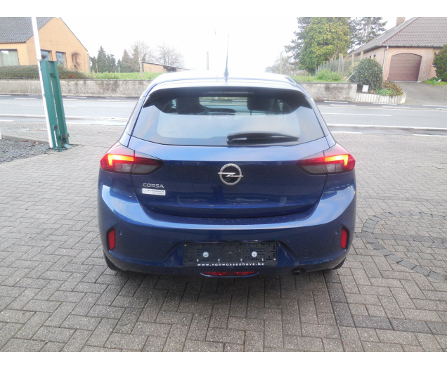 Opel Corsa F Edition 1.2 benz 5drs blauw bj. 06/2021 22626 km Garage Van Wassenhove