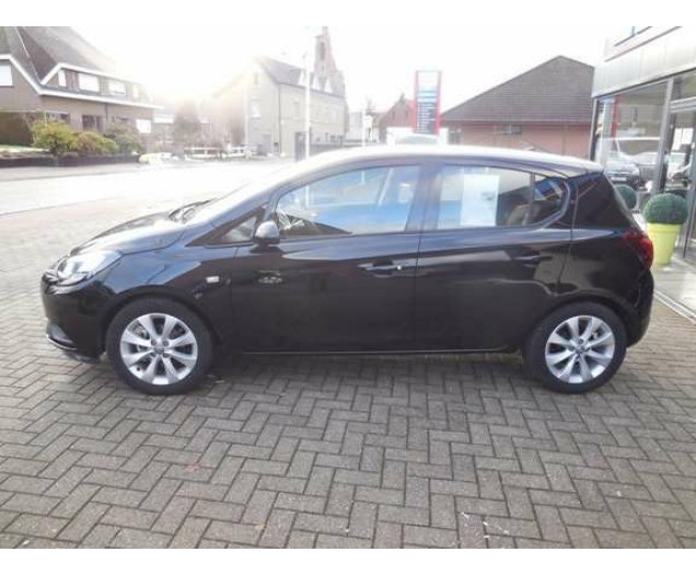 Opel Corsa E Enjoy 5drs 1.0 benz. zwart bj. 03/2016 84978 k Garage Van Wassenhove